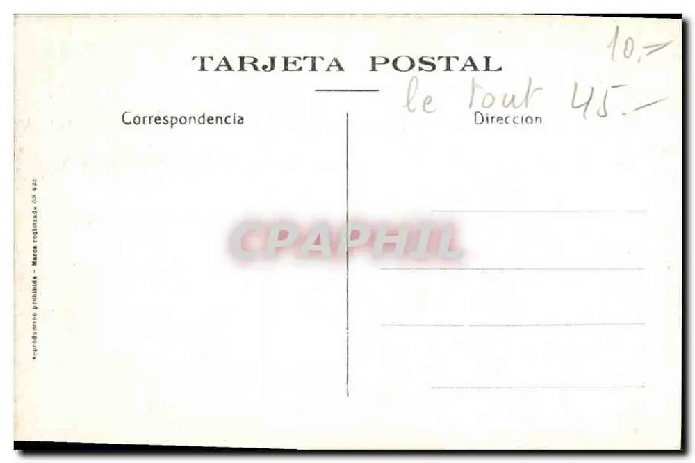 Corrida de touros — Uma calda ao descoberto — L. Rolsin, Barcelona - Verso