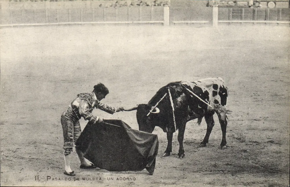 Passando de Muleta — Ein Schmuckstück — Gráficas Madrid - Vorderseite