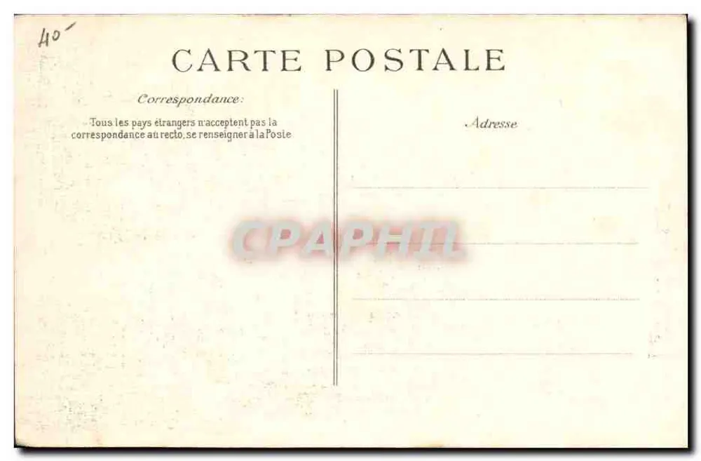 Marine Nationale — "Paris", Cuirassé d'Escadre dreadnought - Rückseite