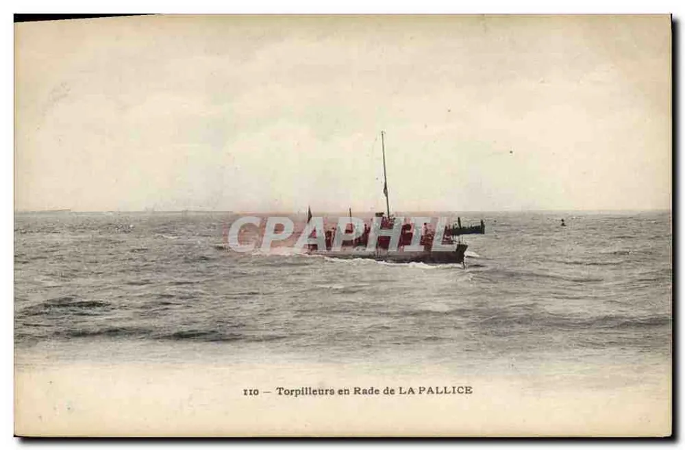Torpedos im Hafen von LA PALLICE — n° 110 - Vorderseite