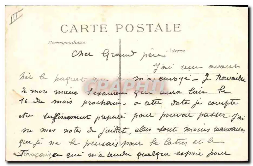 Marine Nationale — « Paris », Dreadnought-Kreuzer — Verleger B.D. - Rückseite