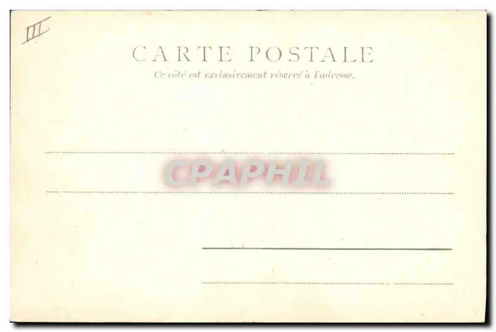 O cruzador Pothuau — França — editor Paris, n° 337288 - Verso