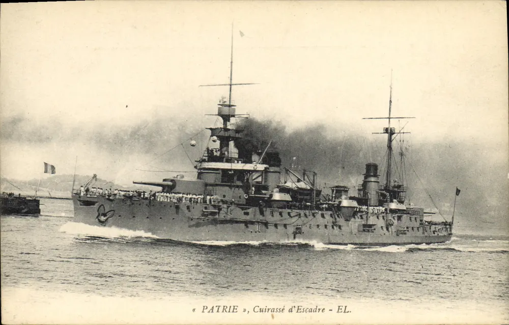 « PATRIE », Schlachtschiff der Flotte - EL. - Vorderseite