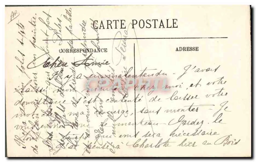Zwei Paludières von Balz in Festkleidung — LL. (L.-Inf.) - Rückseite