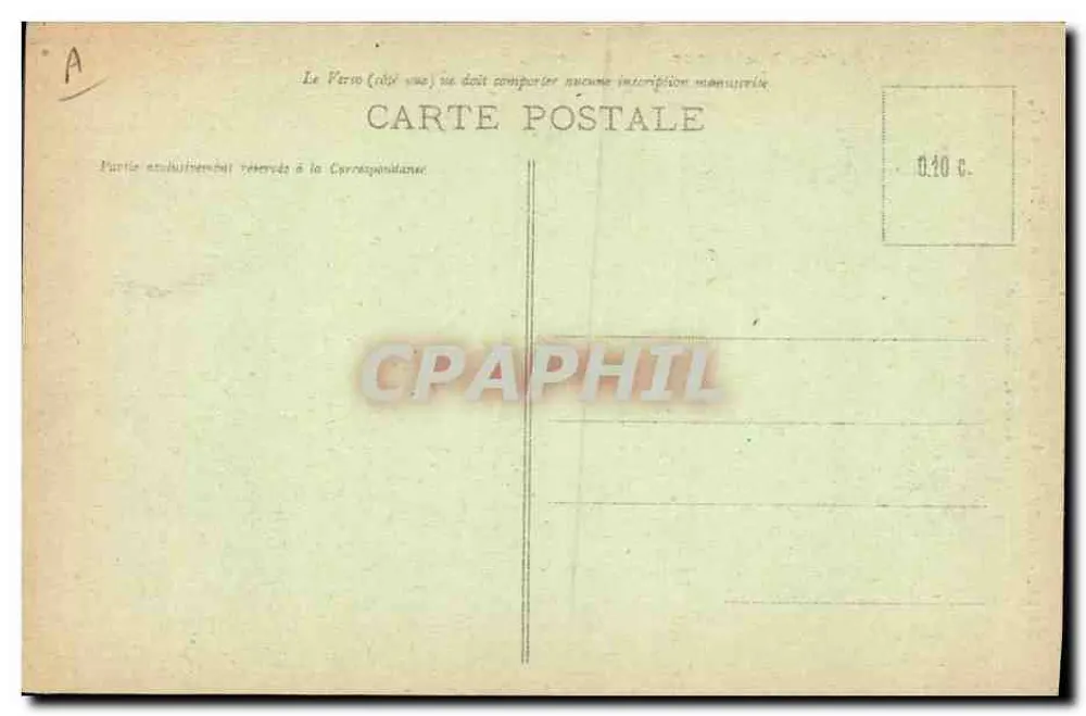 Antike Ansichtskarte Kleidung der Region Lannionnaais, Trégastel, Perros, Plouaret — Bretonische Kopfbedeckungen (Coll. E. Hamoni, S.B.) - Rückseite