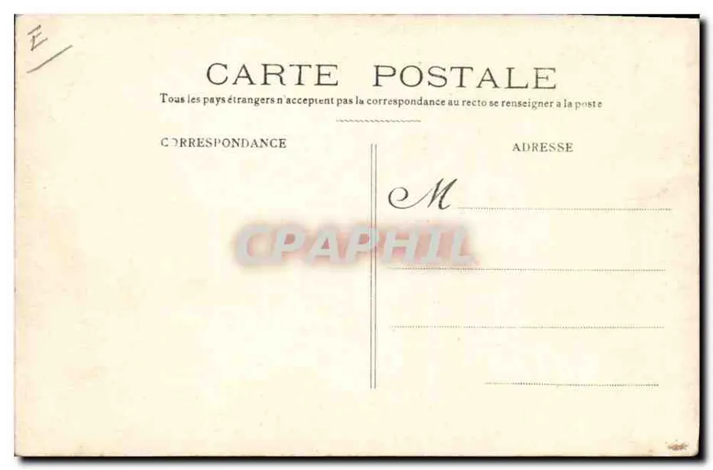 Mulheres e criança em uma lavanderia — Carte postale Bilhete postal antigo - Verso