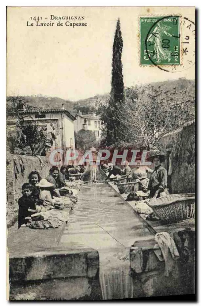 Draguignan — O Lavatório de Capesse — Caphil - Frente