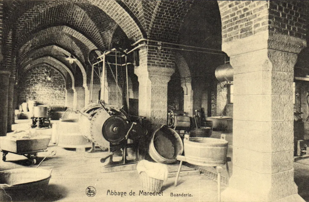 Abadia de Maredret — Lavanderia — NMS, Bruxelas - Frente