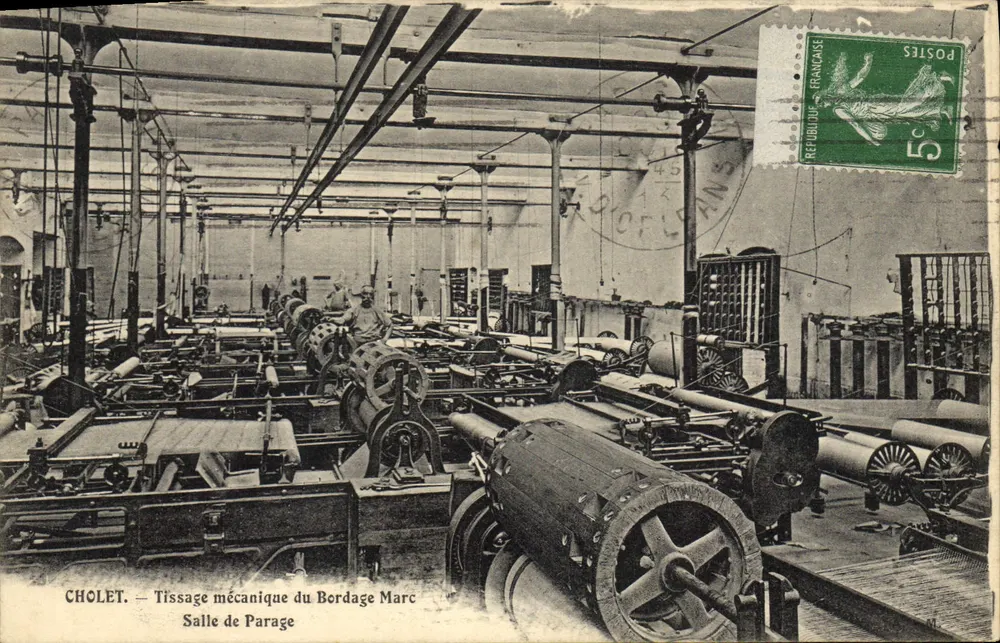 Cholet — Mechanisches Weben von Marc Bordage — Parage-Zimmer - Vorderseite