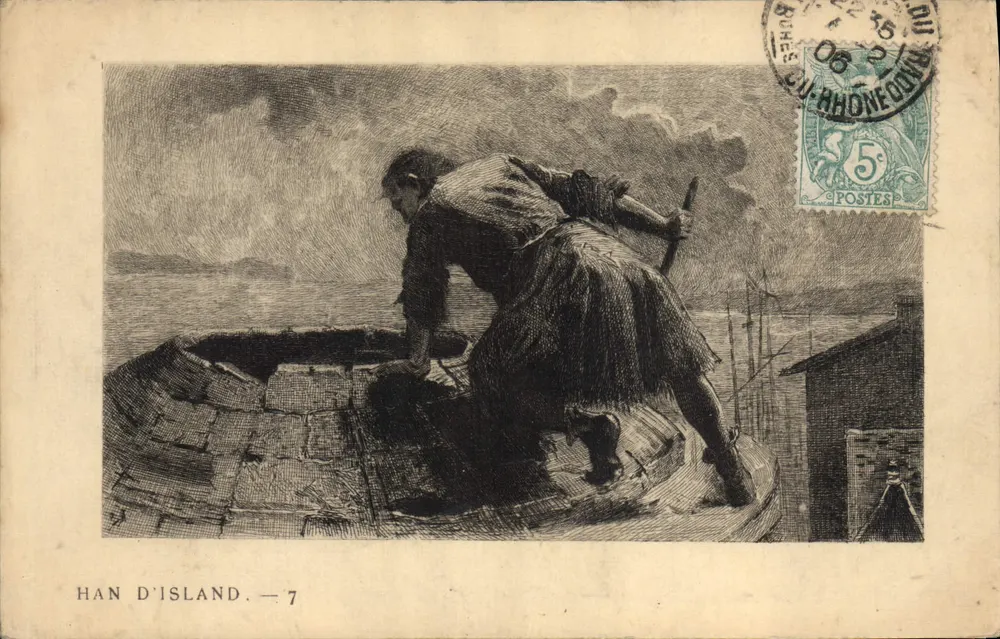 Hand Islands — 7 — Nationale Ausgabe der Werke von Victor Hugo - Vorderseite