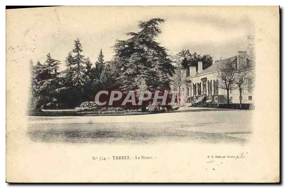 Tarbes - O Haras — O. T. Editor, Louis, n° 554 - Frente