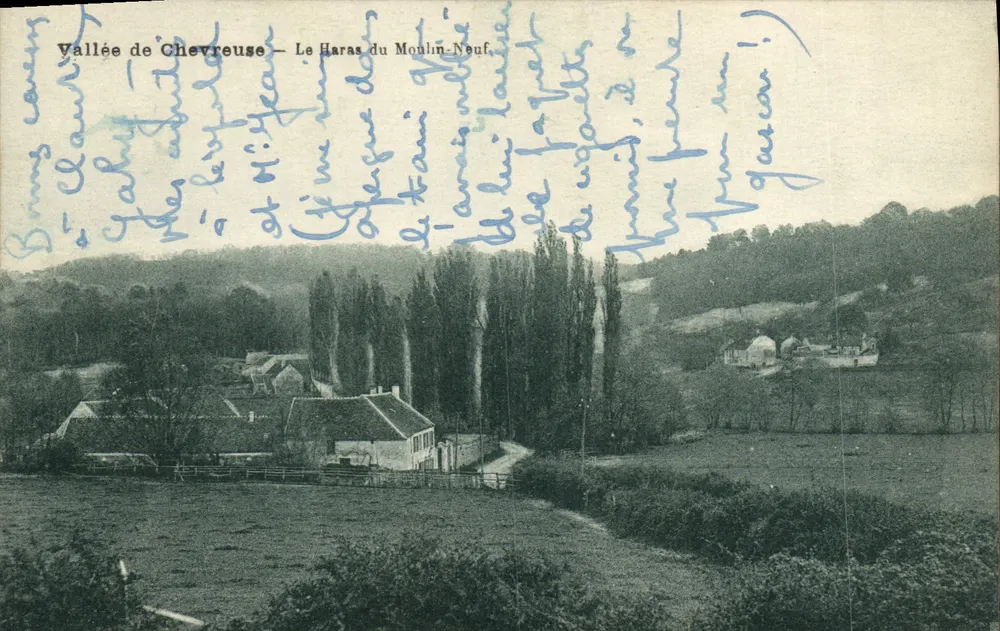 Tal der Chevreuse — Das Haras du Moulin-Nouf - Vorderseite