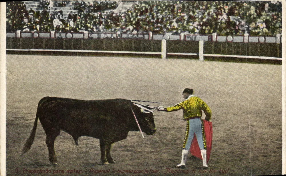 Corrida de touros — Série n° 71 — Editor Corrida de Touros - Frente