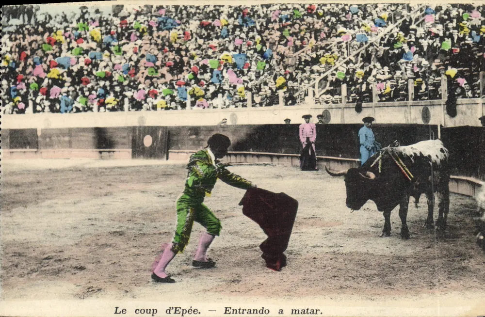 O golpe da Espada — Entrando para matar. - Frente