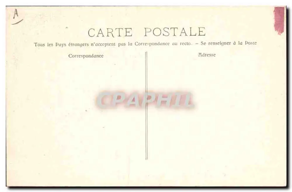 Stierkampf - Matador, der eine mit Hilfe durchgeführte Muleta-Passage ausführt — Phototypie E. Labour, Marseille - Rückseite