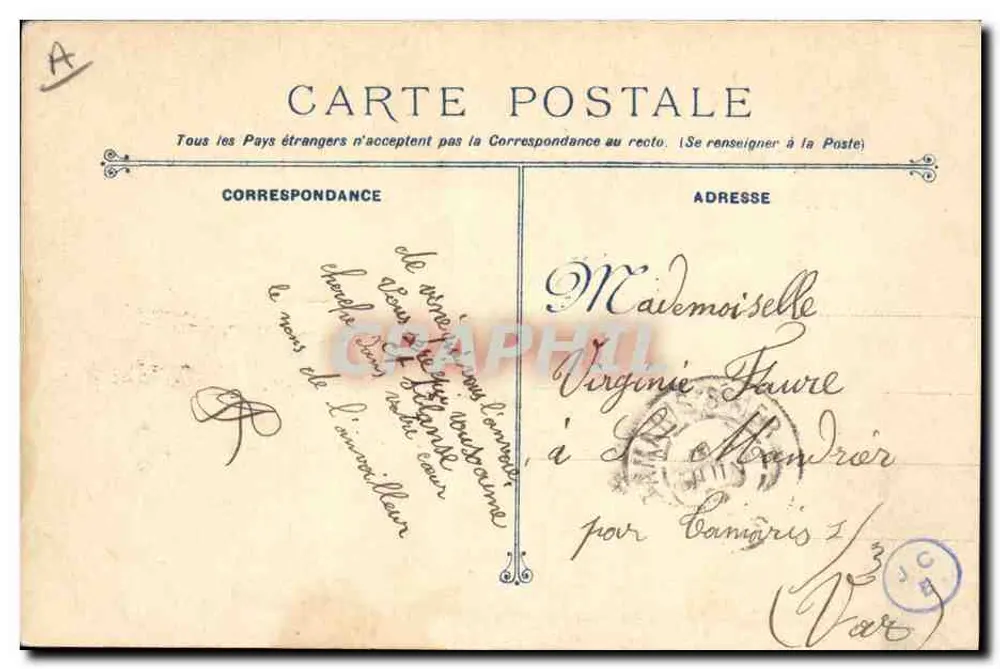 Cruzador Patrie — Marinha Militar Francesa — Marius BAR, fot. Toulon - Verso