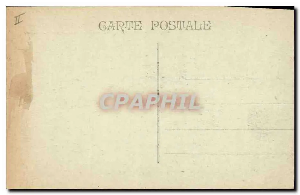 Panzerkreuzer PATRIE bei Sturm — Nach Re Dumont Dufare, Maler des Marineministeriums — J. Dumont Dufare, 1909 - Rückseite