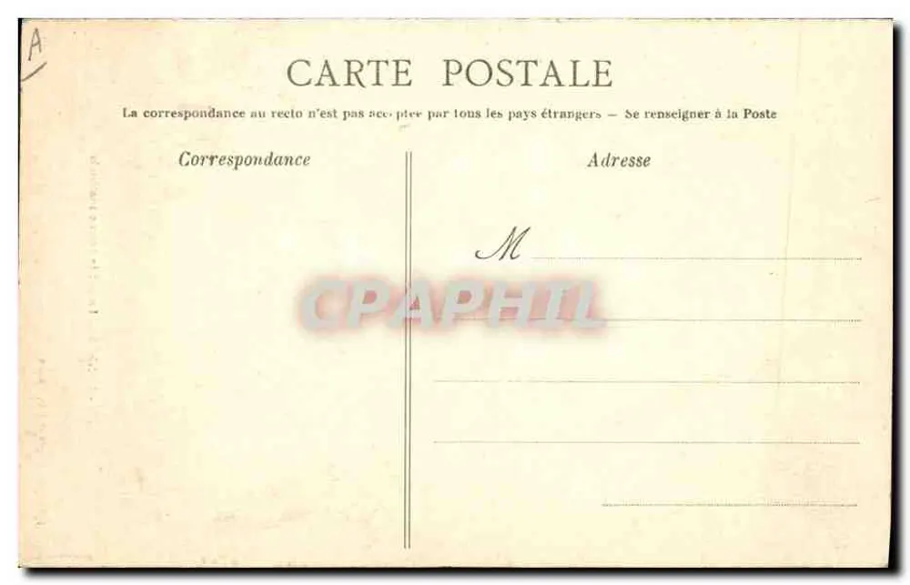 Rennes — A pequena empregada matinal — Héliotypie Dugas et Cie, Nantes, n°50 - Verso