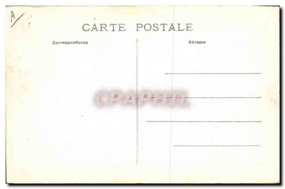 Ploërmel — Jovem Menina dos Arredores — Vve Chamarre, editora, Ploërmel (Morbihan) - Verso