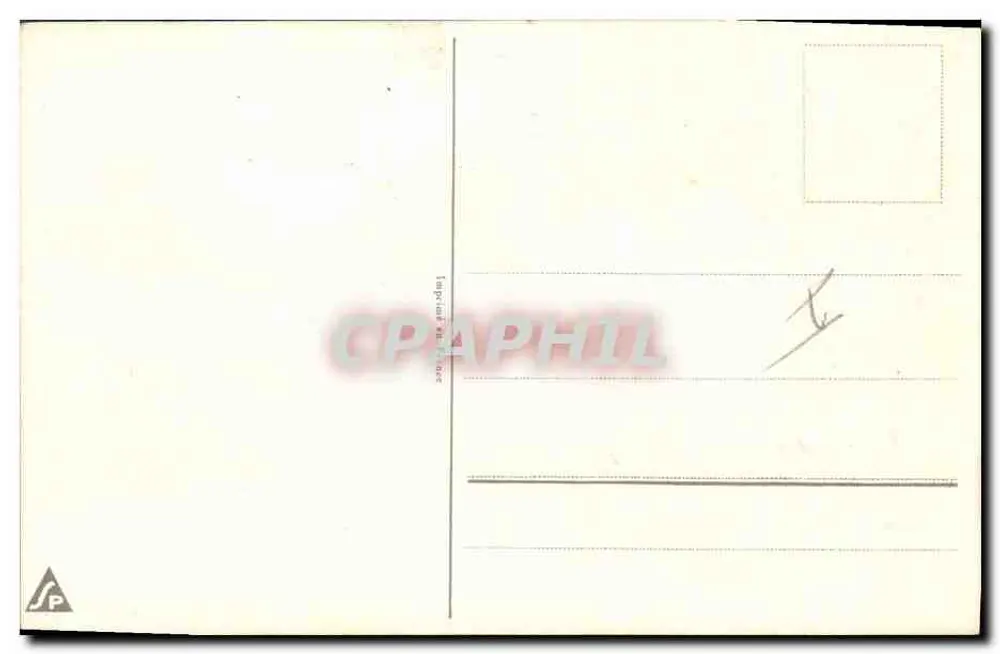 Paesaggio rurale con fiori di papavero — editore impr. W. P. France, numero di serie non visibile - Verso
