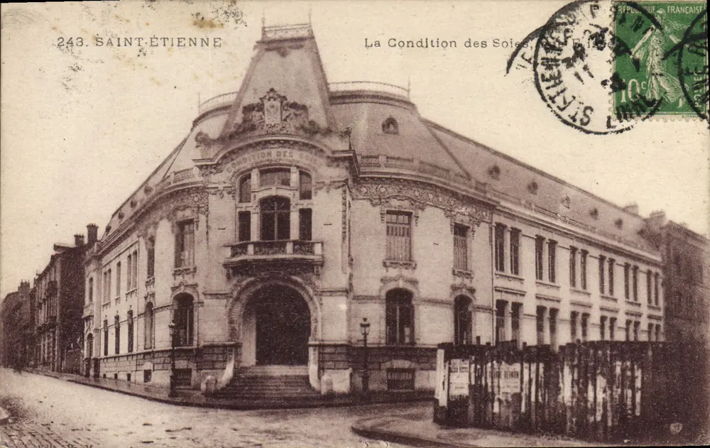 A Condição das Seda — Saint-Étienne — Editor desconhecido, n° 243 - Frente