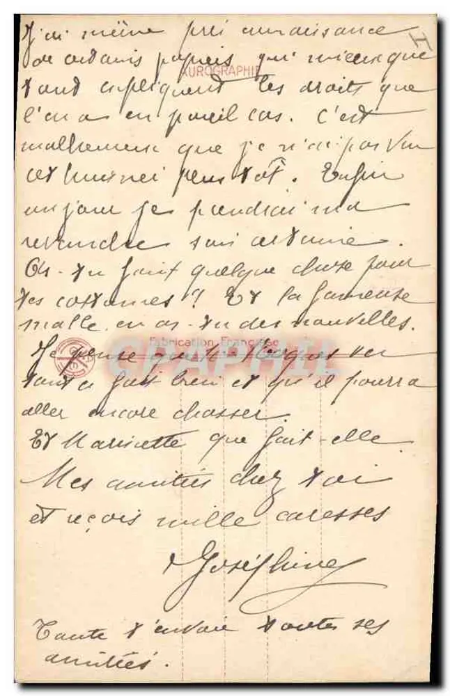 Frau in Pelz — Portrait — unbekannter Verlag, Nr. 116 - Rückseite