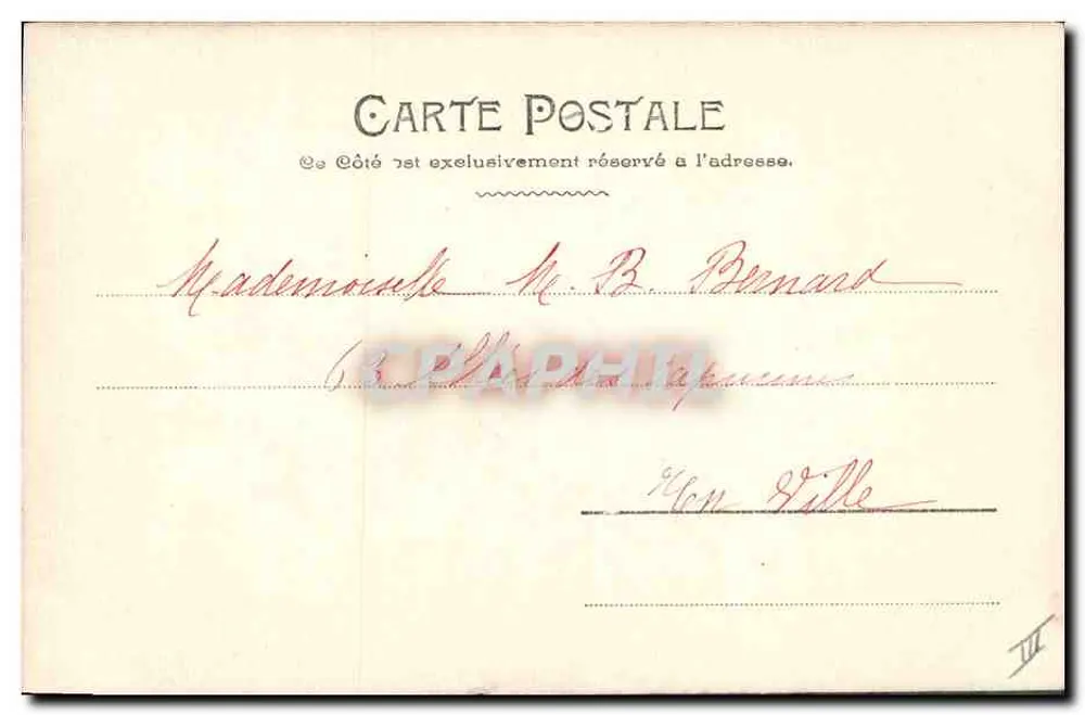Junge Frau in einem Jabotkleid — 'Fuelles amitici' 1820 — Verlag nicht sichtbar - Rückseite