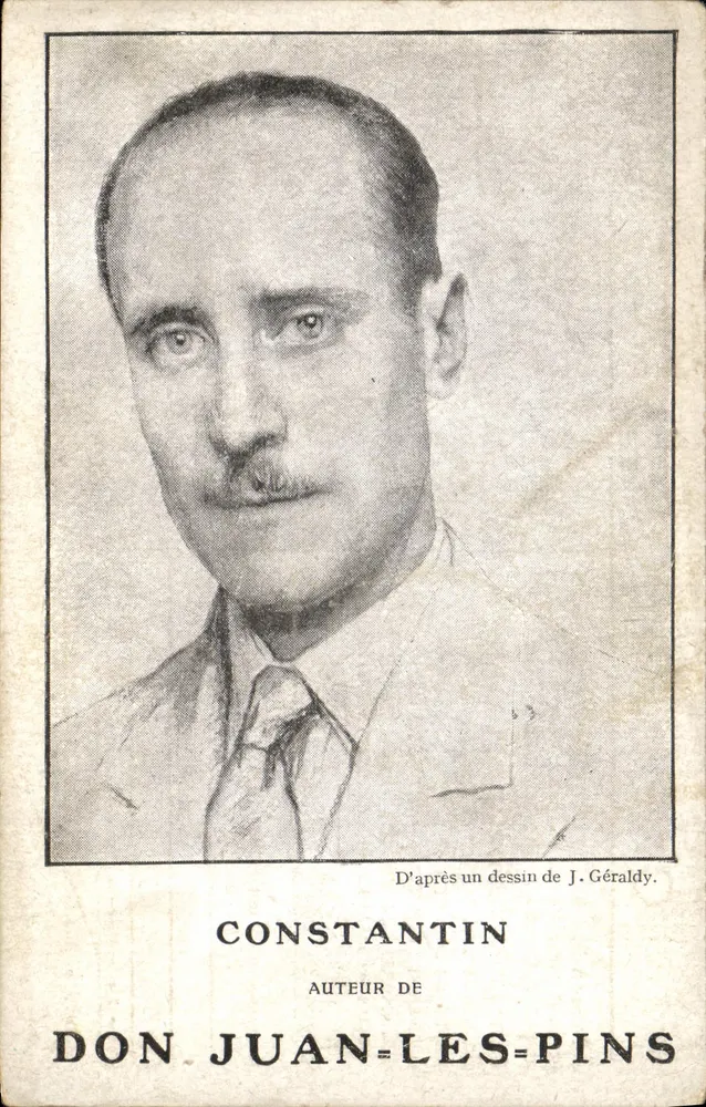 Retrato de Don Juan-Les-Pins — Constantin — Livraria Plon - Frente