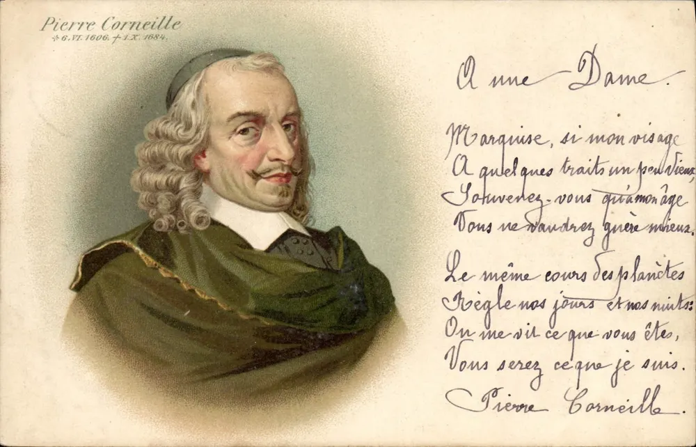 Pierre Corneille — retrato — editor não identificado - Frente