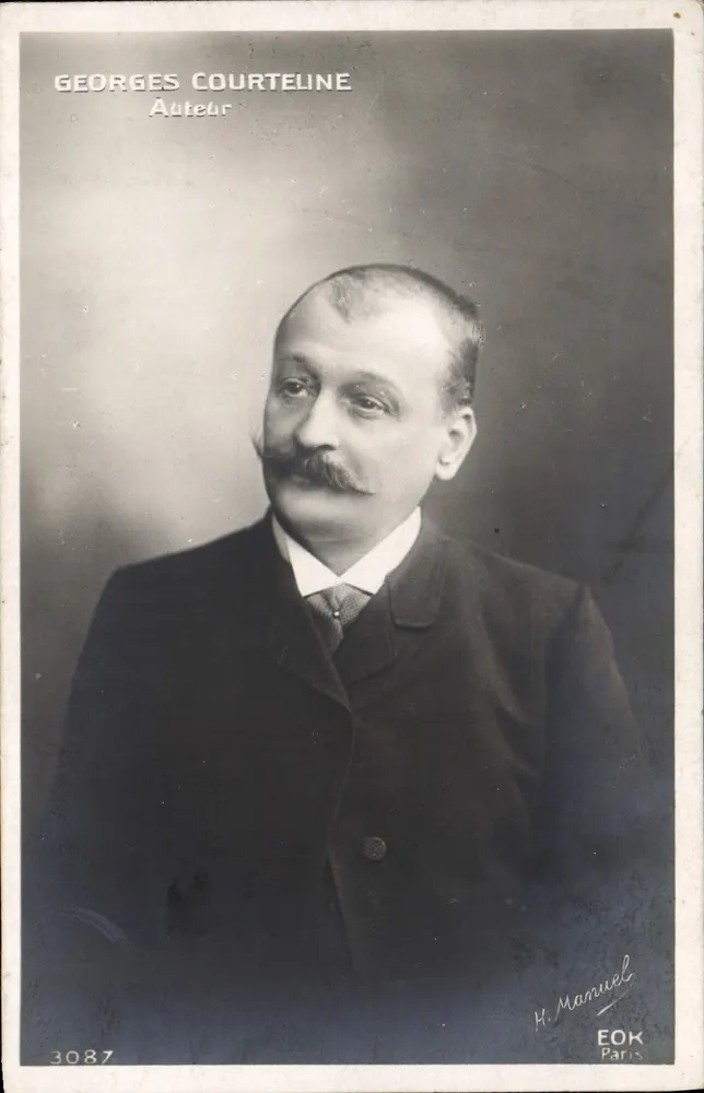 Georges Courteline — Autor — H. Manuel, Paris, n° 3087 - Frente