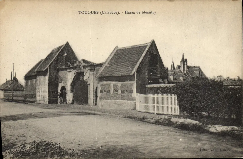 Touques (Calvados) - Haras de Meautry — Fillion, editor, Lisieux - Frente