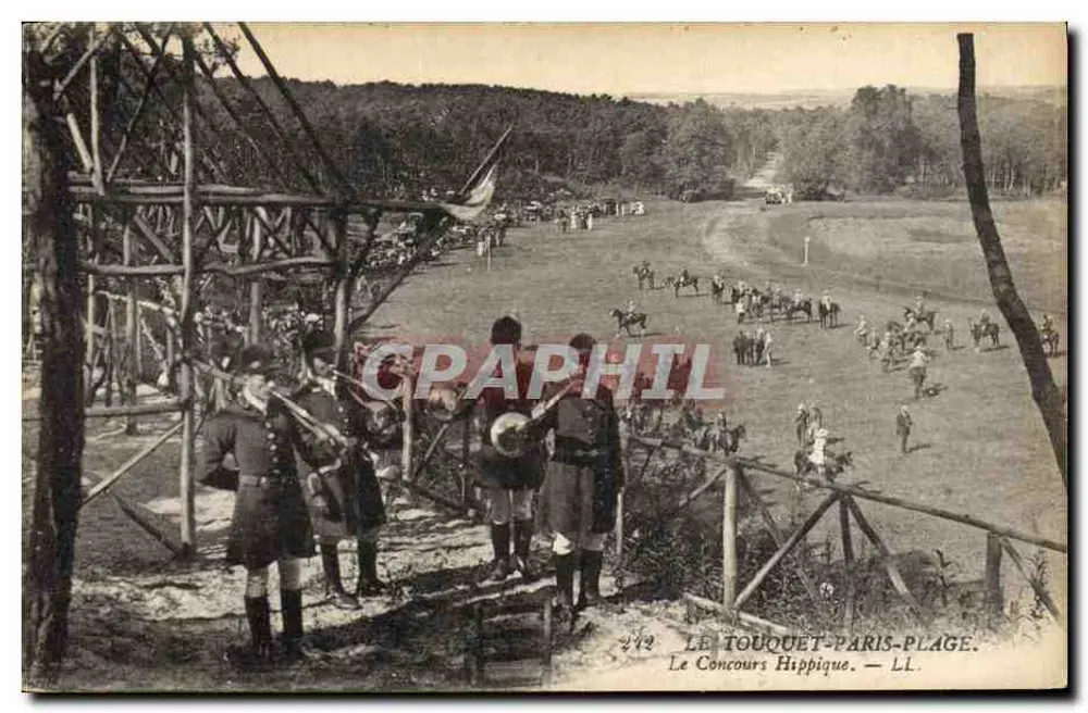 Le Touquet-Paris-Plage — Das Reitturnier — LL. n° 242 - Vorderseite