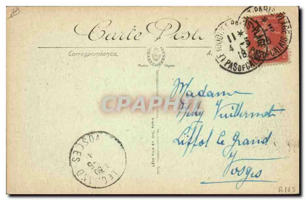 Le Touquet-Paris-Plage — Das Reitturnier — LL. n° 242 - Rückseite
