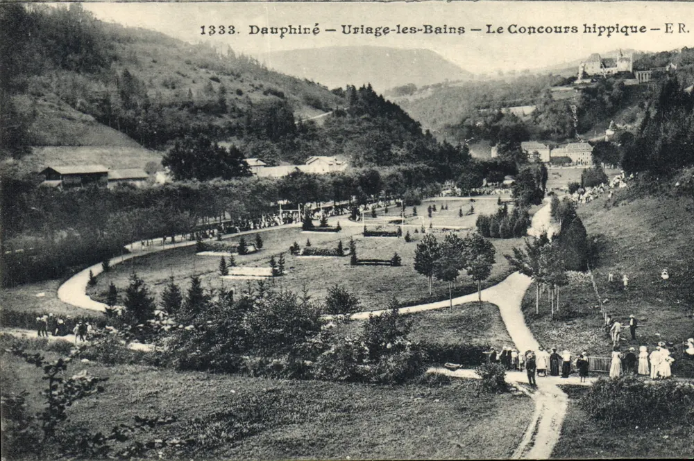 Uriage-les-Bains — Das Pferdefest — E.R. - Vorderseite