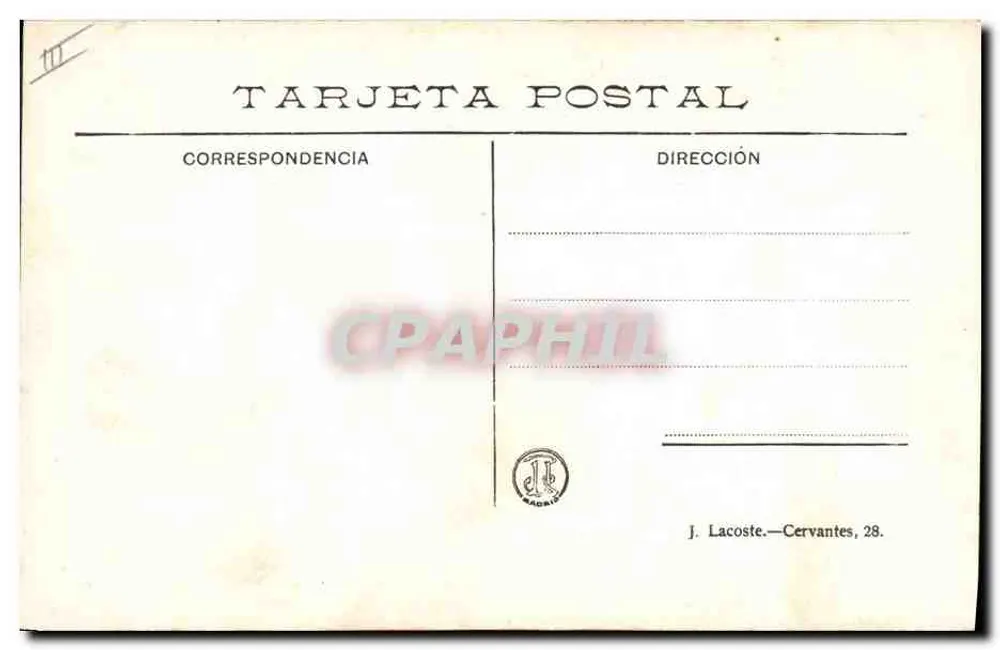 Citar para uma vara — Corrida de touros — Coleção Lidia, n°7 - Verso