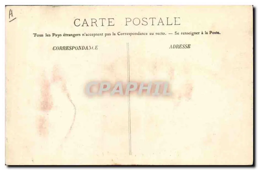 Das 'Pique', Hochsee-Torpedoboot — A. Bongault — n° 537 - Rückseite
