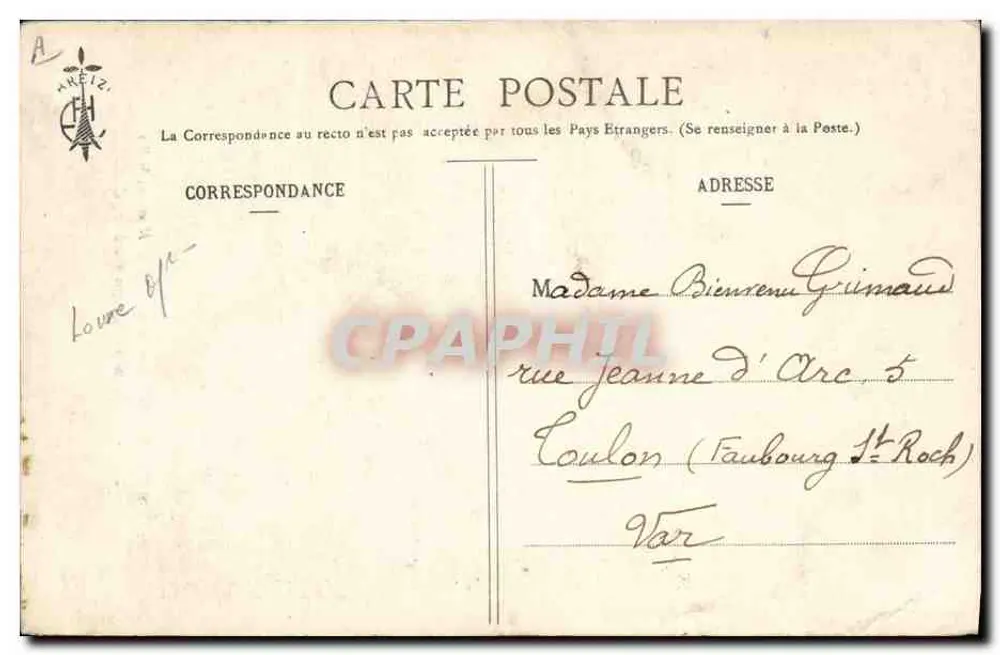Cachecó Bretona — Cachecós do País Guérandais — E. Hamonic, St-B. - Verso