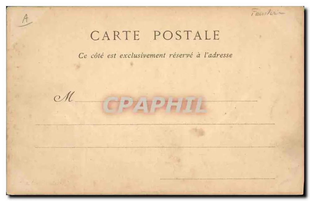 Roscoff — Einwohner in Festkleidung — Collections ND. Foto. - Rückseite
