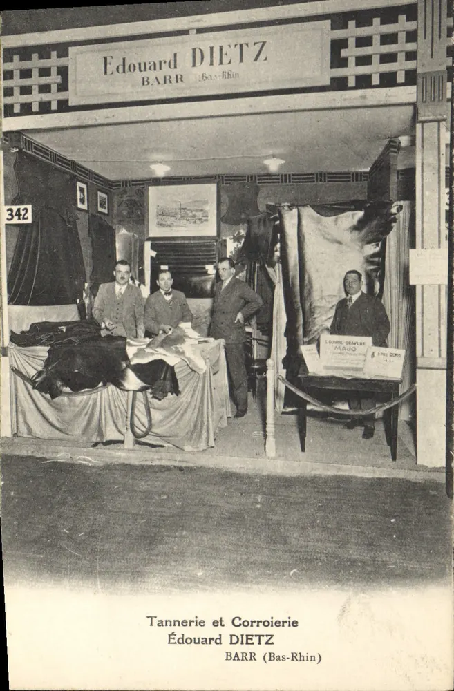 Tannery y Corroiría Édouard DIETZ — BARR (Bas-Rhin) — Édouard DIETZ - Anverso