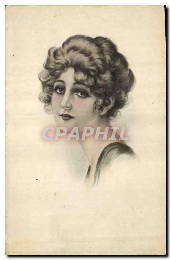 Porträt einer Frau — Art-Deco-Stil — Imprimé Illustré, n° 1 - Vorderseite