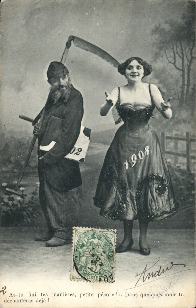 Decalogue des Todes — 1908 — Phototypie Royer et Cie, Nancy - Vorderseite