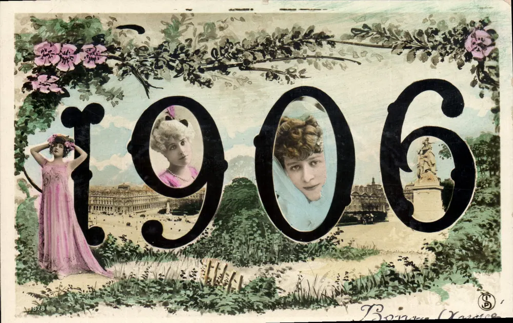 1906 — Jahr der Ansichtskarte — CPD, Béatrice (Vence) - Vorderseite