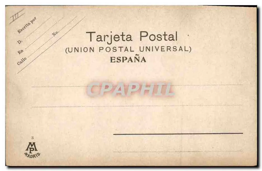 Suerte de capa — touro e matador - Verso