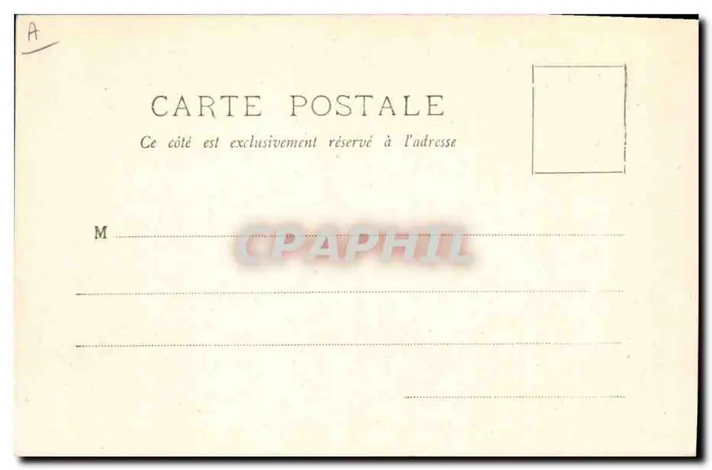 Der "Pique", Torpilleur de haute mer — A. Bougault, Nr. 537 - Rückseite