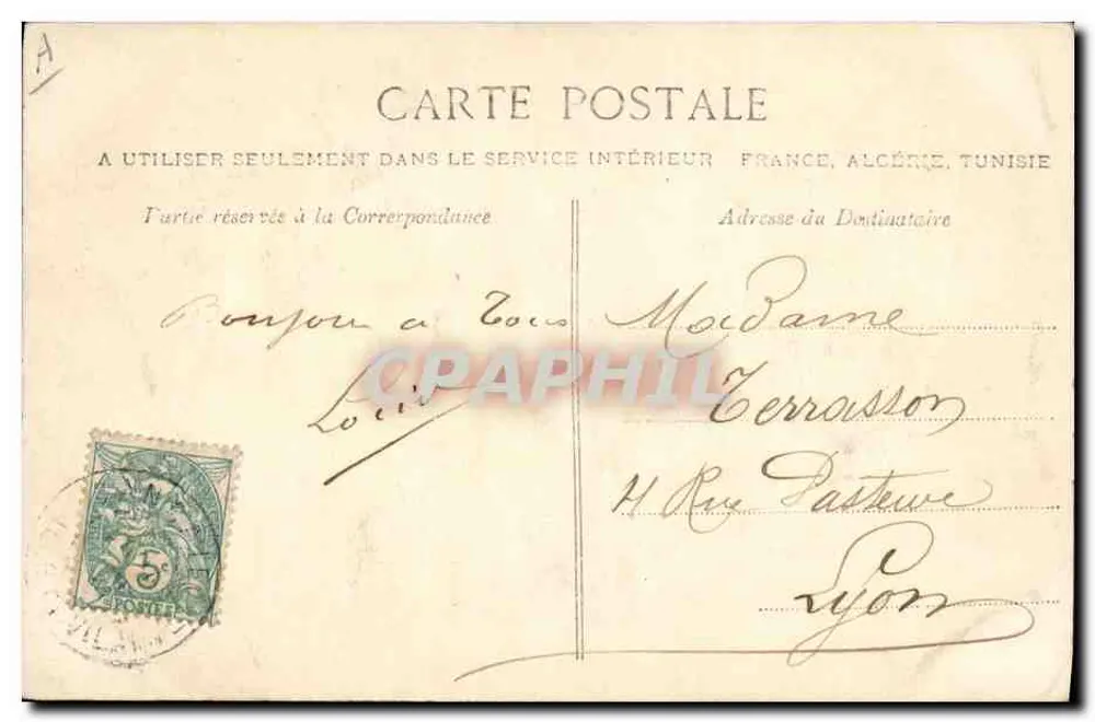 Cangale — Canconaise — Coiffe du Dimanche — Editora Cangale, n° 2612 - Verso