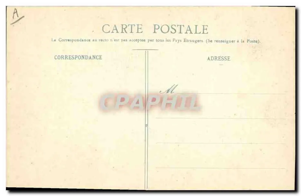 Velha senhora de Guémené — Guémené — editor H. Laurent, Paris - Verso