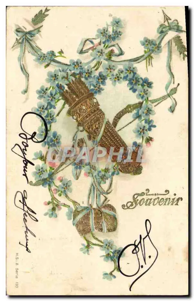 Souvenir — Souvenir — editor Dayfour, n° de série 130 - Frente