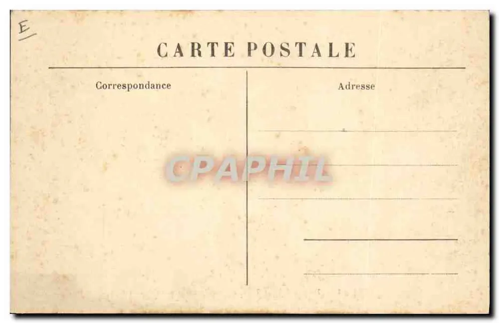Die Forézianischen Dentellierer — Region von Usson-St-Pal — M. B., Le Puy - Rückseite