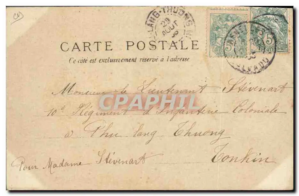 Die Stickarbeiterinnen. Typen der Küste — J. Hrecchet, Verlag in Caen, Nr. 97 - Rückseite