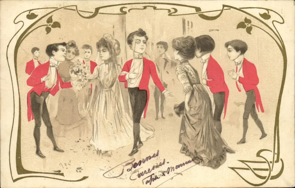 Dança no Opéra — BONNEL & CARRÉS — Editor Paris - Frente